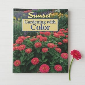 Vintage Sunset Gardening with Color Book